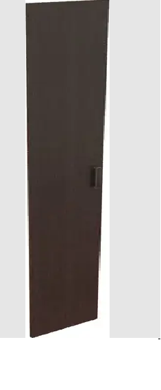 Дверь из ЛДСП к узкому стеллажу К-975. Ф Венге в Шадринске - shadrinsk.katalogmebeli.com | фото