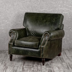 Кресло кожаное Лофт Аристократ (ширина 1070 мм) в Шадринске - shadrinsk.katalogmebeli.com | фото