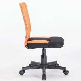 Кресло компактное BRABIX Smart MG-313 (черный, оранжевый) в Шадринске - shadrinsk.katalogmebeli.com | фото 2