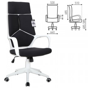 Кресло офисное BRABIX Prime EX-515 (черная ткань) в Шадринске - shadrinsk.katalogmebeli.com | фото
