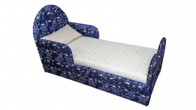 Кровать детская Соня (Печать Панда синий., 1 категория) в Шадринске - shadrinsk.katalogmebeli.com | фото