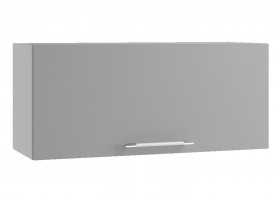 Норд ШВГ 800 Шкаф верхний горизонтальный (Софт смок/корпус Белый) в Шадринске - shadrinsk.katalogmebeli.com | фото